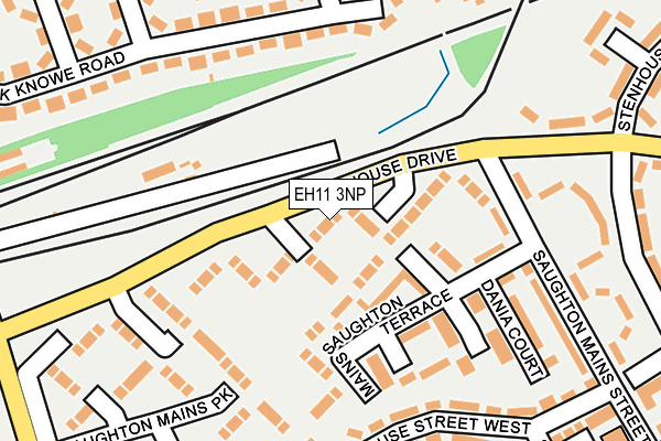 EH11 3NP map - OS OpenMap – Local (Ordnance Survey) EH11 3NP map - OS OpenMap – Local (Ordnance Survey)