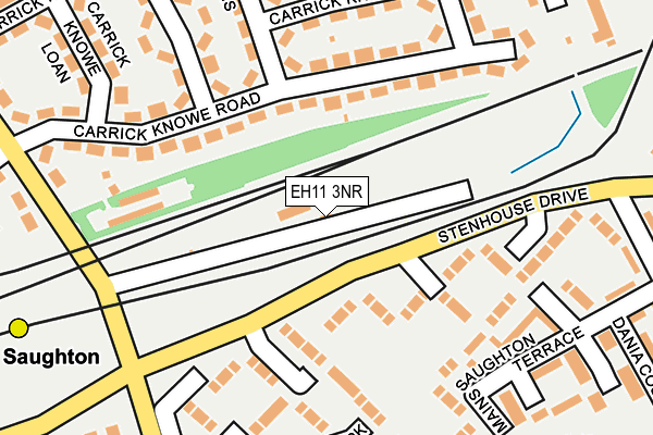 EH11 3NR map - OS OpenMap – Local (Ordnance Survey) EH11 3NR map - OS OpenMap – Local (Ordnance Survey)