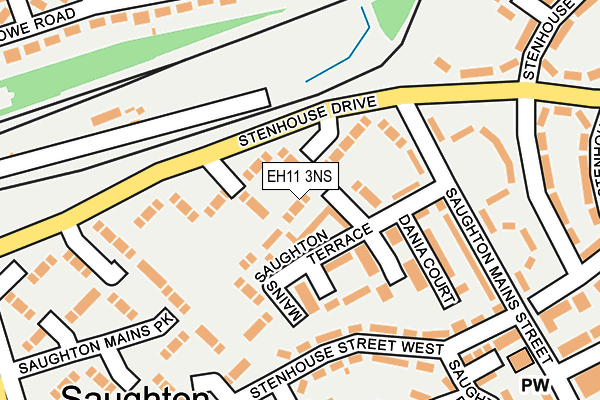 EH11 3NS map - OS OpenMap – Local (Ordnance Survey) EH11 3NS map - OS OpenMap – Local (Ordnance Survey)
