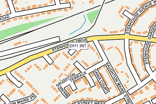 EH11 3NT map - OS OpenMap – Local (Ordnance Survey) EH11 3NT map - OS OpenMap – Local (Ordnance Survey)
