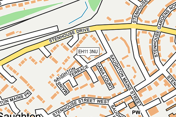 EH11 3NU map - OS OpenMap – Local (Ordnance Survey) EH11 3NU map - OS OpenMap – Local (Ordnance Survey)