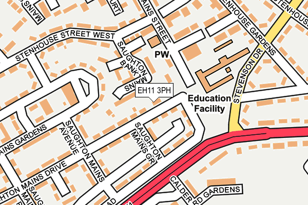 EH11 3PH map - OS OpenMap – Local (Ordnance Survey) EH11 3PH map - OS OpenMap – Local (Ordnance Survey)