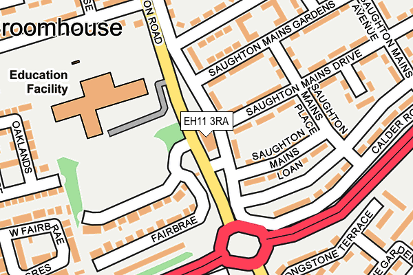 EH11 3RA map - OS OpenMap – Local (Ordnance Survey) EH11 3RA map - OS OpenMap – Local (Ordnance Survey)