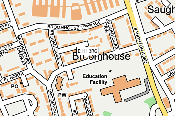 EH11 3RG map - OS OpenMap – Local (Ordnance Survey) EH11 3RG map - OS OpenMap – Local (Ordnance Survey)