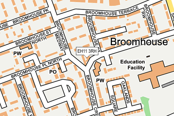 EH11 3RH map - OS OpenMap – Local (Ordnance Survey) EH11 3RH map - OS OpenMap – Local (Ordnance Survey)