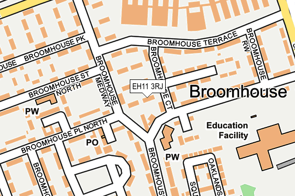 EH11 3RJ map - OS OpenMap – Local (Ordnance Survey) EH11 3RJ map - OS OpenMap – Local (Ordnance Survey)