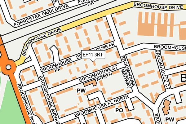 EH11 3RT map - OS OpenMap – Local (Ordnance Survey) EH11 3RT map - OS OpenMap – Local (Ordnance Survey)