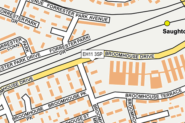 EH11 3SP map - OS OpenMap – Local (Ordnance Survey) EH11 3SP map - OS OpenMap – Local (Ordnance Survey)