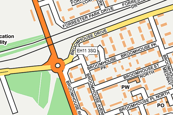EH11 3SQ map - OS OpenMap – Local (Ordnance Survey) EH11 3SQ map - OS OpenMap – Local (Ordnance Survey)