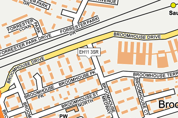 EH11 3SR map - OS OpenMap – Local (Ordnance Survey) EH11 3SR map - OS OpenMap – Local (Ordnance Survey)