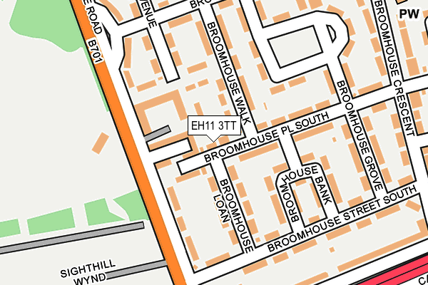EH11 3TT map - OS OpenMap – Local (Ordnance Survey) EH11 3TT map - OS OpenMap – Local (Ordnance Survey)