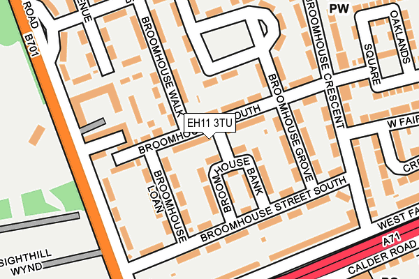 EH11 3TU map - OS OpenMap – Local (Ordnance Survey) EH11 3TU map - OS OpenMap – Local (Ordnance Survey)