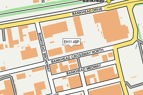 EH11 4BP map - OS OpenMap – Local (Ordnance Survey) EH11 4BP map - OS OpenMap – Local (Ordnance Survey)