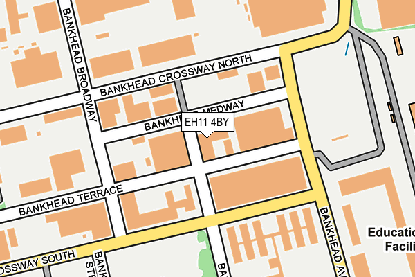 EH11 4BY map - OS OpenMap – Local (Ordnance Survey) EH11 4BY map - OS OpenMap – Local (Ordnance Survey)