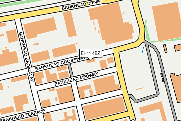 EH11 4BZ map - OS OpenMap – Local (Ordnance Survey) EH11 4BZ map - OS OpenMap – Local (Ordnance Survey)