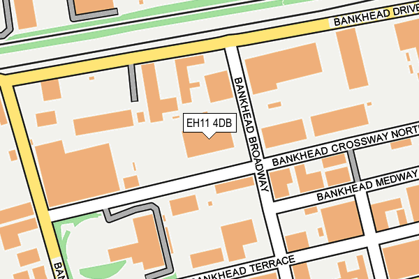 EH11 4DB map - OS OpenMap – Local (Ordnance Survey) EH11 4DB map - OS OpenMap – Local (Ordnance Survey)
