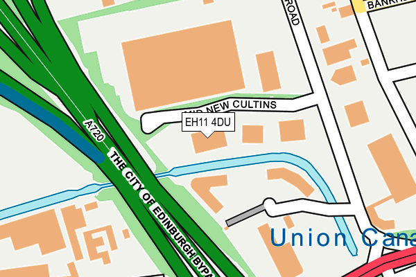 EH11 4DU map - OS OpenMap – Local (Ordnance Survey) EH11 4DU map - OS OpenMap – Local (Ordnance Survey)