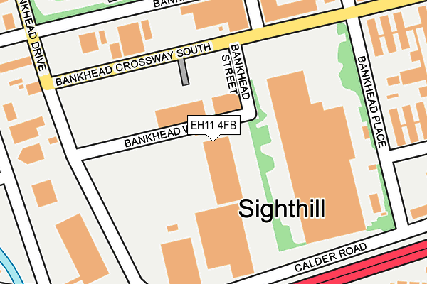 EH11 4FB map - OS OpenMap – Local (Ordnance Survey) EH11 4FB map - OS OpenMap – Local (Ordnance Survey)