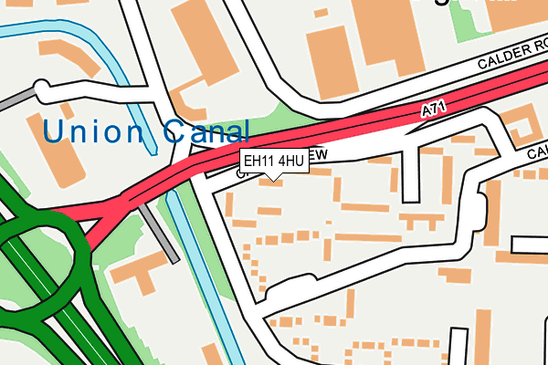 EH11 4HU map - OS OpenMap – Local (Ordnance Survey) EH11 4HU map - OS OpenMap – Local (Ordnance Survey)