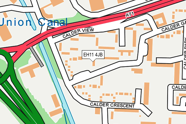 EH11 4JB map - OS OpenMap – Local (Ordnance Survey) EH11 4JB map - OS OpenMap – Local (Ordnance Survey)
