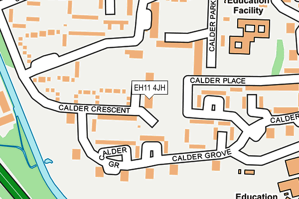 EH11 4JH map - OS OpenMap – Local (Ordnance Survey) EH11 4JH map - OS OpenMap – Local (Ordnance Survey)