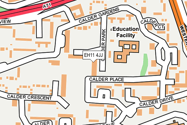EH11 4JJ map - OS OpenMap – Local (Ordnance Survey) EH11 4JJ map - OS OpenMap – Local (Ordnance Survey)