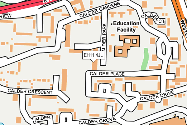 EH11 4JL map - OS OpenMap – Local (Ordnance Survey) EH11 4JL map - OS OpenMap – Local (Ordnance Survey)