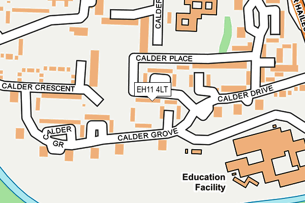 EH11 4LT map - OS OpenMap – Local (Ordnance Survey) EH11 4LT map - OS OpenMap – Local (Ordnance Survey)
