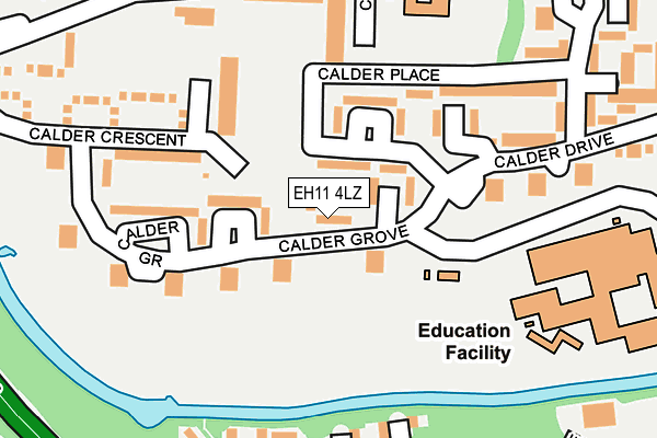 EH11 4LZ map - OS OpenMap – Local (Ordnance Survey) EH11 4LZ map - OS OpenMap – Local (Ordnance Survey)