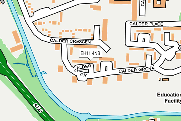 EH11 4NB map - OS OpenMap – Local (Ordnance Survey) EH11 4NB map - OS OpenMap – Local (Ordnance Survey)