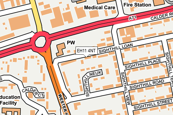 EH11 4NT map - OS OpenMap – Local (Ordnance Survey) EH11 4NT map - OS OpenMap – Local (Ordnance Survey)