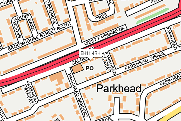 EH11 4RH map - OS OpenMap – Local (Ordnance Survey) EH11 4RH map - OS OpenMap – Local (Ordnance Survey)