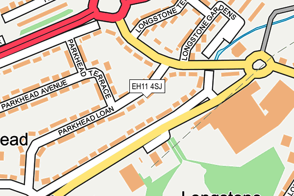 EH11 4SJ map - OS OpenMap – Local (Ordnance Survey) EH11 4SJ map - OS OpenMap – Local (Ordnance Survey)
