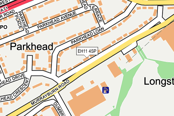 EH11 4SP map - OS OpenMap – Local (Ordnance Survey) EH11 4SP map - OS OpenMap – Local (Ordnance Survey)