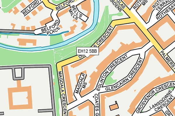 EH12 5BB map - OS OpenMap – Local (Ordnance Survey) EH12 5BB map - OS OpenMap – Local (Ordnance Survey)