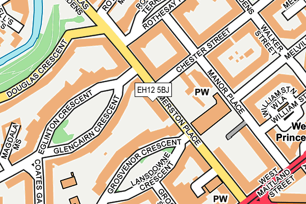 EH12 5BJ map - OS OpenMap – Local (Ordnance Survey) EH12 5BJ map - OS OpenMap – Local (Ordnance Survey)