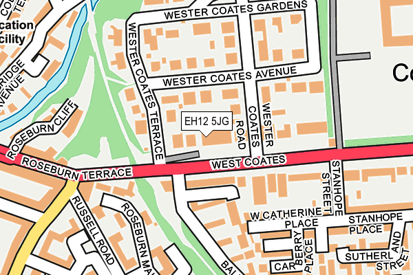 EH12 5JG map - OS OpenMap – Local (Ordnance Survey) EH12 5JG map - OS OpenMap – Local (Ordnance Survey)