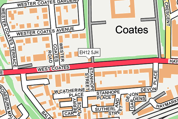 EH12 5JH map - OS OpenMap – Local (Ordnance Survey) EH12 5JH map - OS OpenMap – Local (Ordnance Survey)