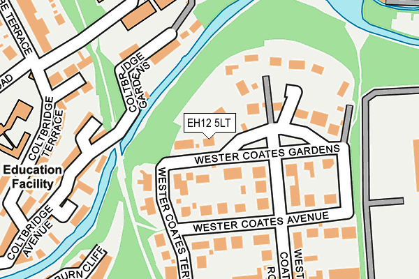 EH12 5LT map - OS OpenMap – Local (Ordnance Survey) EH12 5LT map - OS OpenMap – Local (Ordnance Survey)