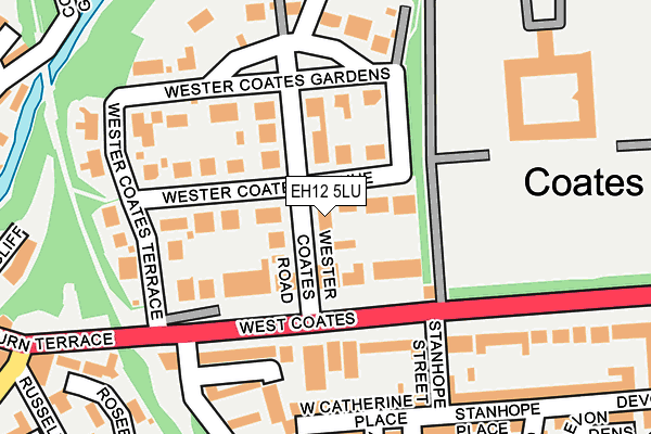 EH12 5LU map - OS OpenMap – Local (Ordnance Survey) EH12 5LU map - OS OpenMap – Local (Ordnance Survey)