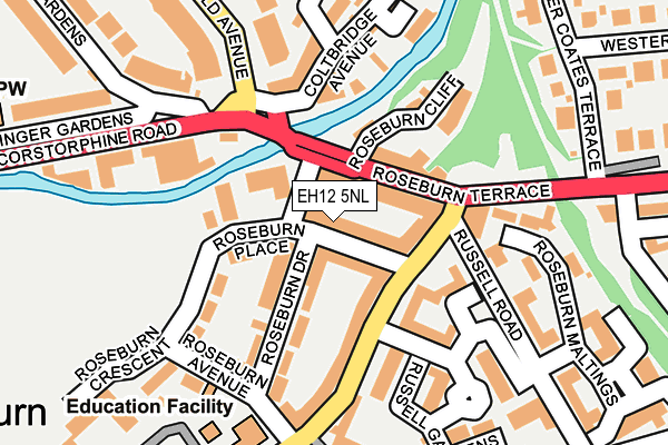 EH12 5NL map - OS OpenMap – Local (Ordnance Survey) EH12 5NL map - OS OpenMap – Local (Ordnance Survey)