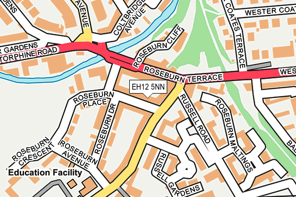 EH12 5NN map - OS OpenMap – Local (Ordnance Survey) EH12 5NN map - OS OpenMap – Local (Ordnance Survey)