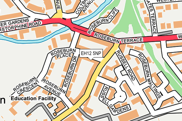 EH12 5NP map - OS OpenMap – Local (Ordnance Survey) EH12 5NP map - OS OpenMap – Local (Ordnance Survey)