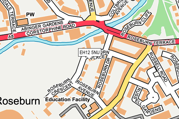 EH12 5NU map - OS OpenMap – Local (Ordnance Survey) EH12 5NU map - OS OpenMap – Local (Ordnance Survey)
