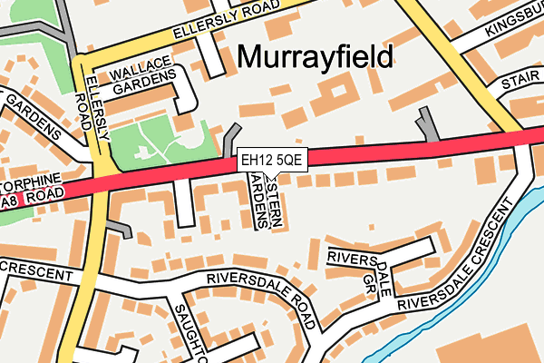 EH12 5QE map - OS OpenMap – Local (Ordnance Survey) EH12 5QE map - OS OpenMap – Local (Ordnance Survey)