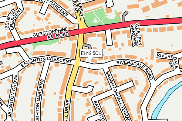 EH12 5QL map - OS OpenMap – Local (Ordnance Survey) EH12 5QL map - OS OpenMap – Local (Ordnance Survey)