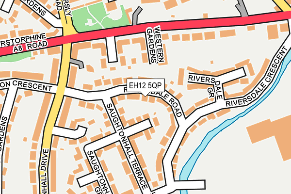 EH12 5QP map - OS OpenMap – Local (Ordnance Survey) EH12 5QP map - OS OpenMap – Local (Ordnance Survey)