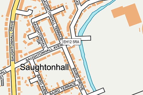EH12 5RA map - OS OpenMap – Local (Ordnance Survey) EH12 5RA map - OS OpenMap – Local (Ordnance Survey)