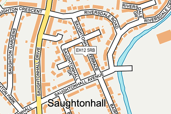 EH12 5RB map - OS OpenMap – Local (Ordnance Survey) EH12 5RB map - OS OpenMap – Local (Ordnance Survey)