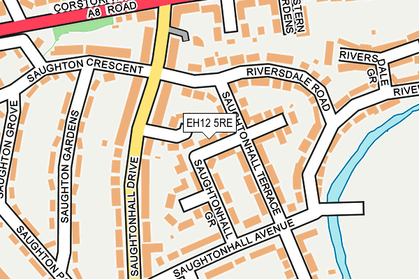 EH12 5RE map - OS OpenMap – Local (Ordnance Survey) EH12 5RE map - OS OpenMap – Local (Ordnance Survey)